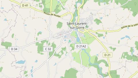 Carte de localisation de l'évènement