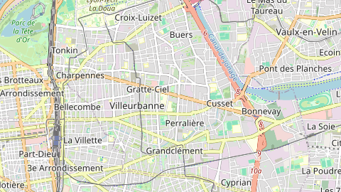 Carte de localisation de l'évènement