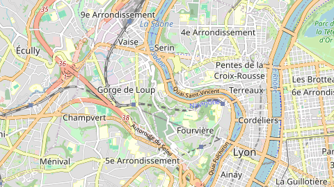 Carte de localisation de l'évènement