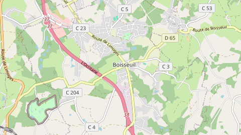 Carte de localisation de l'évènement