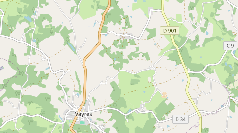 Carte de localisation de l'évènement