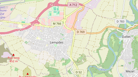 Carte de localisation de l'évènement