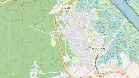 Carte de localisation de l'évènement