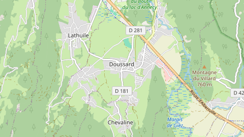 Carte de localisation de l'évènement
