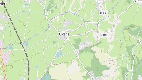Carte de localisation de l'évènement