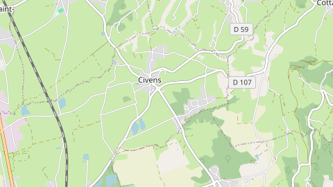 Carte de localisation de l'évènement