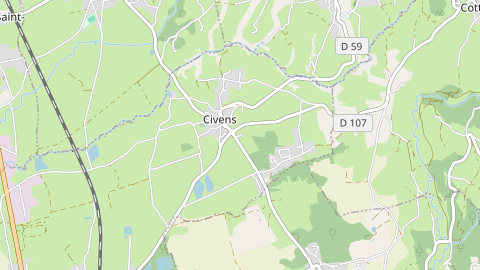 Carte de localisation de l'évènement