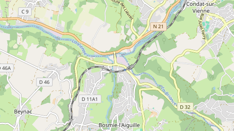 Carte de localisation de l'évènement