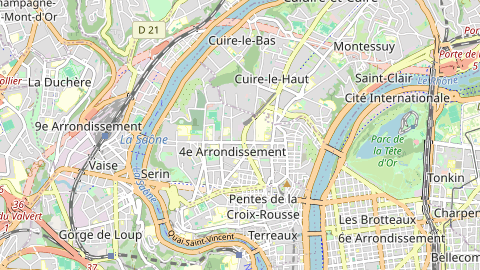 Carte de localisation de l'évènement