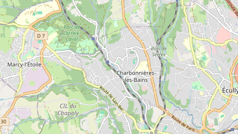 Carte de localisation de l'évènement