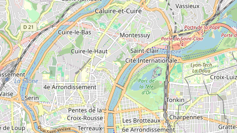 Carte de localisation de l'évènement