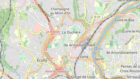 Carte de localisation de l'évènement
