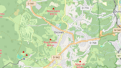 Carte de localisation de l'évènement