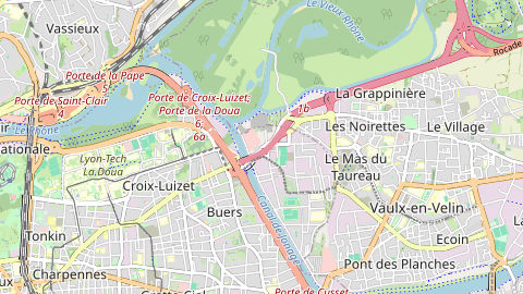 Carte de localisation de l'évènement
