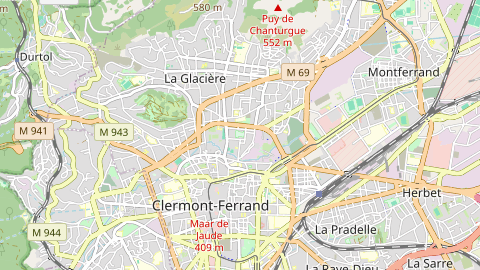 Carte de localisation de l'évènement