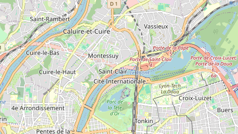 Carte de localisation de l'évènement