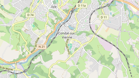Carte de localisation de l'évènement