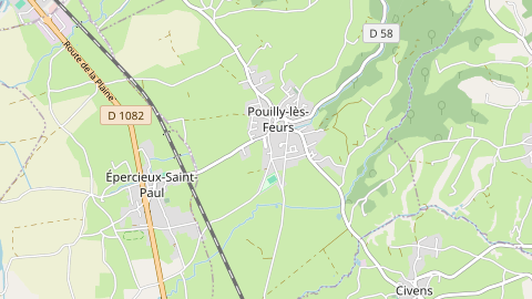 Carte de localisation de l'évènement