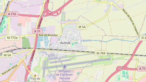 Carte de localisation de l'évènement