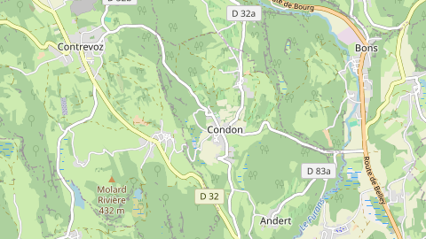Carte de localisation de l'évènement