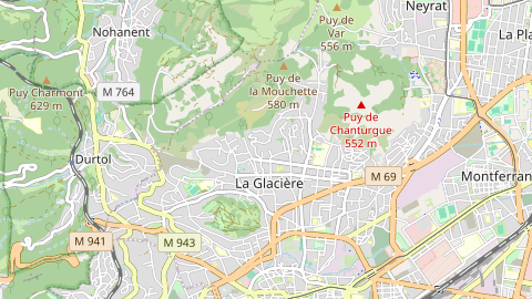 Carte de localisation de l'évènement