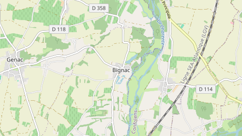 Carte de localisation de l'évènement