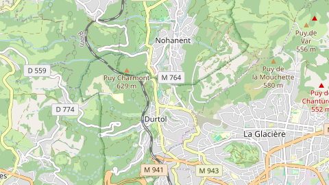 Carte de localisation de l'évènement