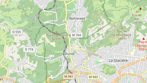 Carte de localisation de l'évènement