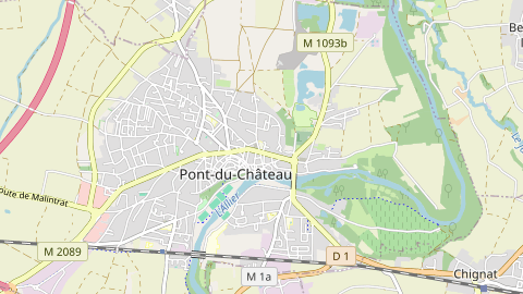 Carte de localisation de l'évènement