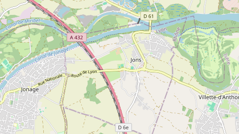 Carte de localisation de l'évènement