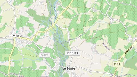 Carte de localisation de l'évènement