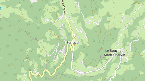 Carte de localisation de l'évènement