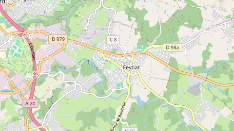 Carte de localisation de l'évènement