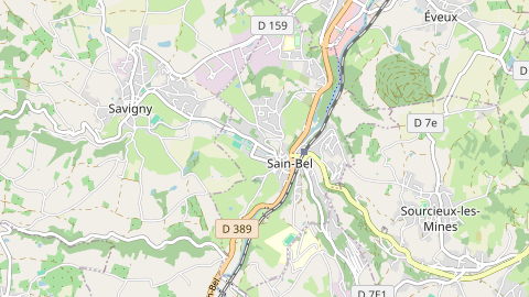 Carte de localisation de l'évènement