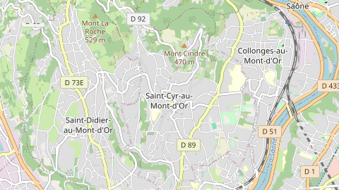 Carte de localisation de l'évènement