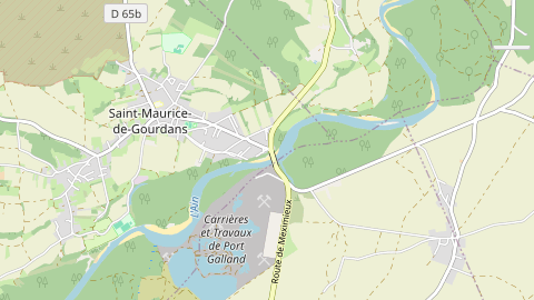 Carte de localisation de l'évènement