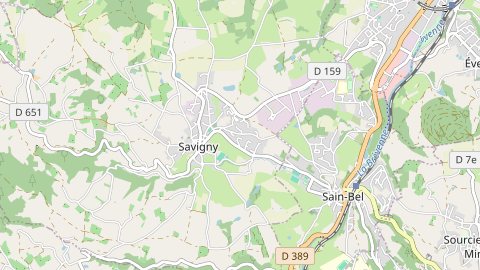 Carte de localisation de l'évènement