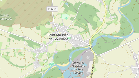 Carte de localisation de l'évènement