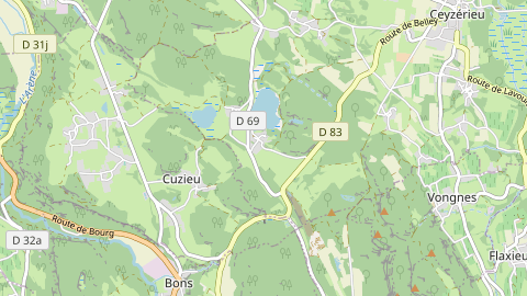 Carte de localisation de l'évènement
