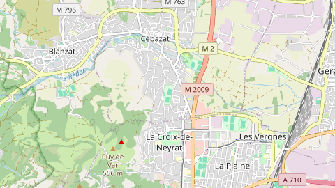 Carte de localisation de l'évènement