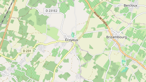 Carte de localisation de l'évènement