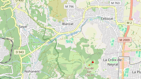 Carte de localisation de l'évènement