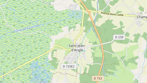 Carte de localisation de l'évènement