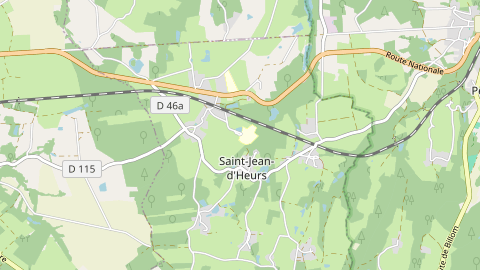 Carte de localisation de l'évènement