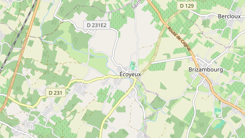 Carte de localisation de l'évènement