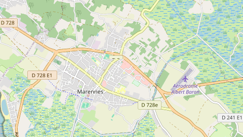 Carte de localisation de l'évènement