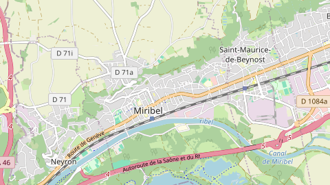 Carte de localisation de l'évènement