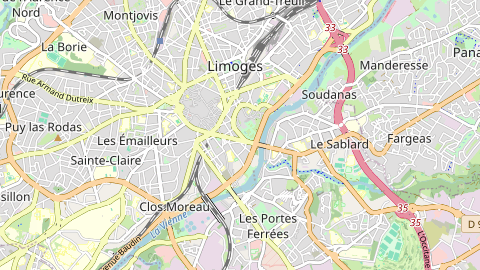 Carte de localisation de l'évènement