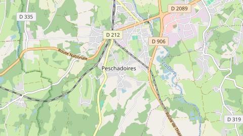Carte de localisation de l'évènement