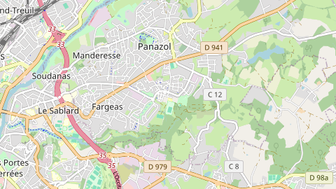 Carte de localisation de l'évènement